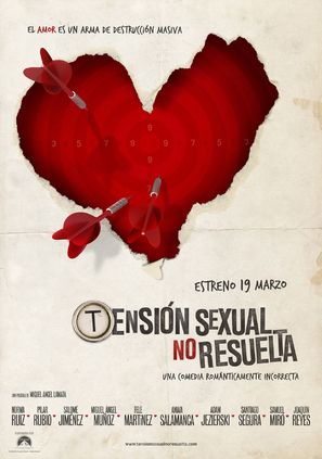 Tensi&oacute;n sexual no resuelta - Spanish Movie Poster (thumbnail)