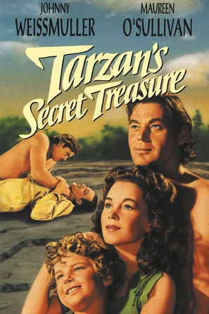 Tarzan&#039;s Secret Treasure - VHS movie cover (thumbnail)