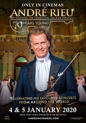 Andr&eacute; Rieu: 70 Years Young - British Movie Poster (thumbnail)
