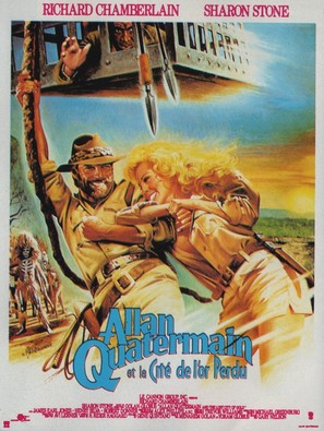 Allan Quatermain and the Lost City of Gold - French Movie Poster (thumbnail)