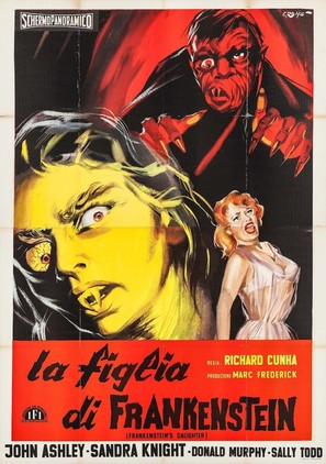 Frankenstein&#039;s Daughter - Italian Movie Poster (thumbnail)