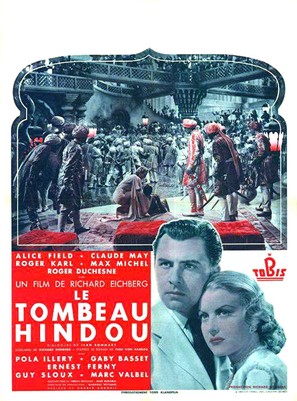 Le tombeau hindou - French Movie Poster (thumbnail)