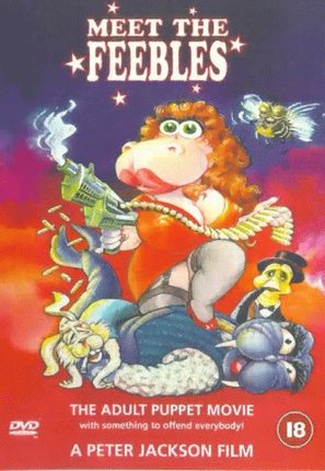 Meet the Feebles - British DVD movie cover (thumbnail)