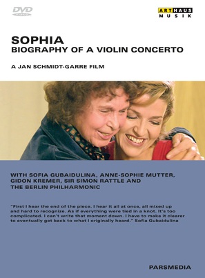 Sophia - Ein Violinkonzert f&uuml;r Anne-Sophie Mutter - Swiss DVD movie cover (thumbnail)