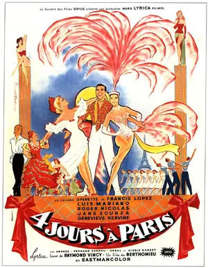 Quatre jours à Paris Poster Quatre jours à Paris Poster
