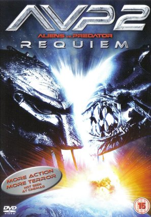 AVPR: Aliens vs Predator - Requiem - British DVD movie cover (thumbnail)