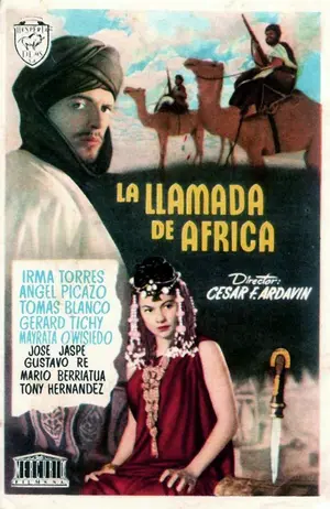 La llamada de África Poster