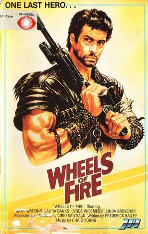 Wheels of Fire - German VHS movie cover (thumbnail)