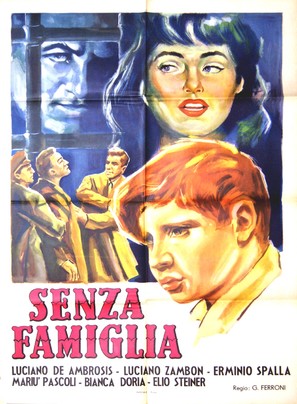 Senza famiglia - Italian Movie Poster (thumbnail)