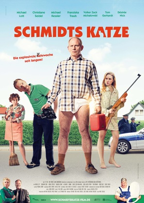 Schmidts Katze - German Movie Poster (thumbnail)