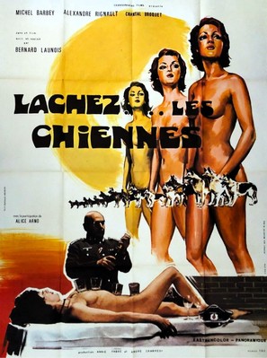 L&acirc;chez les chiennes - French Movie Poster (thumbnail)