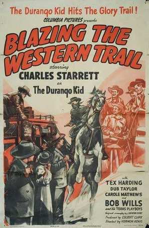 Blazing the Western Trail - Movie Poster (thumbnail)