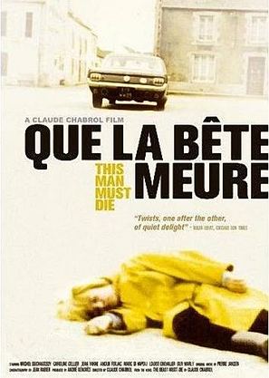 Que la b&ecirc;te meure - British Movie Poster (thumbnail)