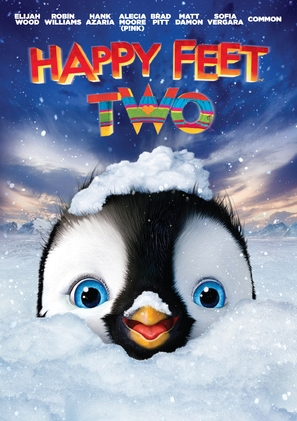 Happy Feet Two - DVD movie cover (thumbnail)