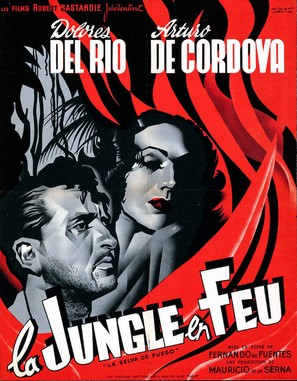 La selva de fuego - French Movie Poster (thumbnail)