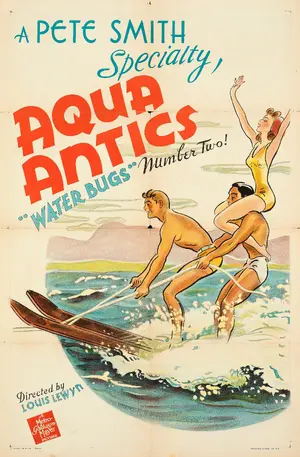 Aqua Antics Poster