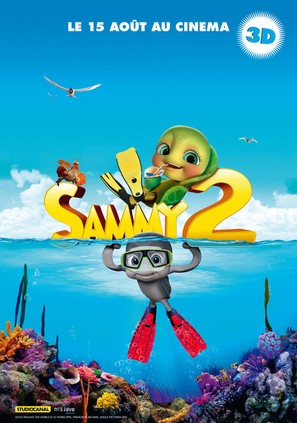 Sammy&#039;s avonturen 2 - French Movie Poster (thumbnail)