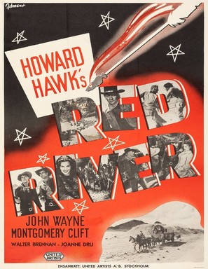 Red River - Swedish Movie Poster (thumbnail)