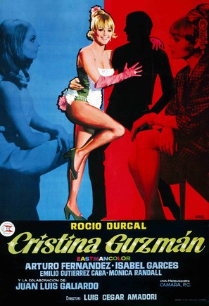 Cristina Guzm&aacute;n - Spanish Movie Poster (thumbnail)