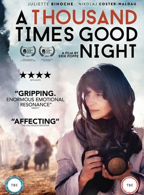 Tusen ganger god natt - British DVD movie cover (thumbnail)