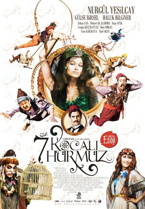 Yedi kocali H&uuml;rm&uuml;z - Turkish Movie Poster (thumbnail)