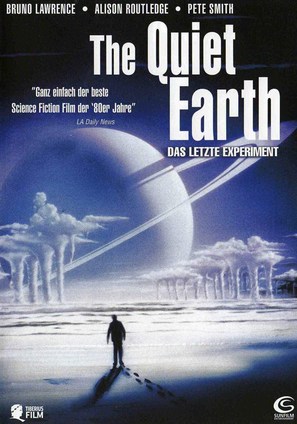 The Quiet Earth - German DVD movie cover (thumbnail)