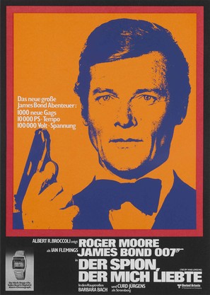 The Spy Who Loved Me - German Movie Poster (thumbnail)