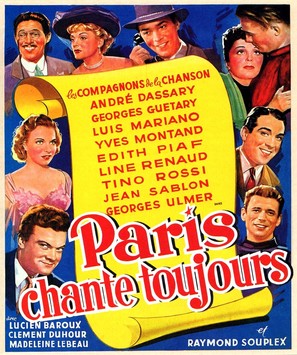 Paris chante toujours! - French Movie Poster (thumbnail)