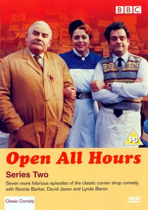 &quot;Open All Hours&quot; - British DVD movie cover (thumbnail)