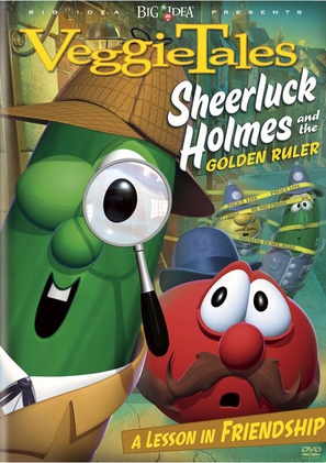 VeggieTales: Sheerluck Holmes and the Golden Ruler - DVD movie cover (thumbnail)