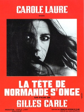La t&ecirc;te de Normande St-Onge - French Movie Poster (thumbnail)
