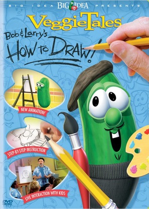 VeggieTales: Bob &amp; Larry&#039;s How to Draw! - DVD movie cover (thumbnail)