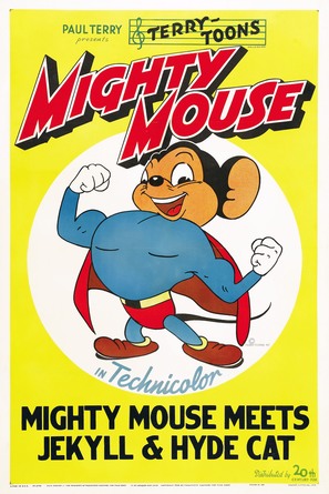 Mighty Mouse Meets Jekyll and Hyde Cat - Movie Poster (thumbnail)