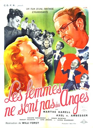 Vrouwen zijn geen engelen - French Movie Poster (thumbnail)