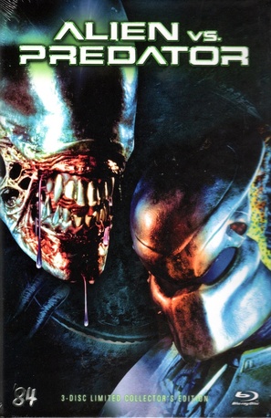 AVP: Alien Vs. Predator - German Blu-Ray movie cover (thumbnail)