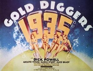 Gold Diggers of 1935 - British Movie Poster (thumbnail)