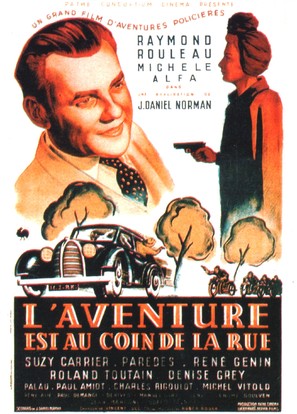 L&#039;aventure est au coin de la rue - French Movie Poster (thumbnail)