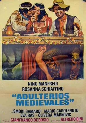 La bet&igrave;a ovvero in amore per ogni gaudenza ci vuole sofferenza - Spanish Movie Poster (thumbnail)