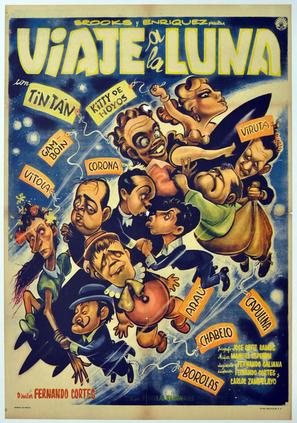 Viaje a la luna - Mexican Movie Poster (thumbnail)
