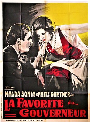 Die Geliebte des Gouverneurs - French Movie Poster (thumbnail)