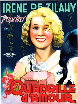Quadrille d&#039;amour - French Movie Poster (thumbnail)