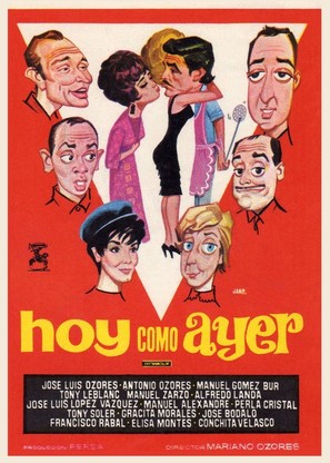 Hoy como ayer - Spanish Movie Poster (thumbnail)