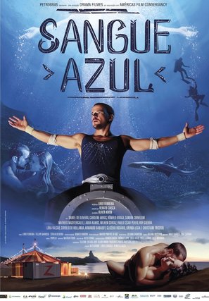 Sangue Azul - Brazilian Movie Poster (thumbnail)