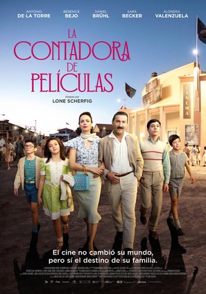 La contadora de pel&iacute;culas - Spanish Movie Poster (thumbnail)