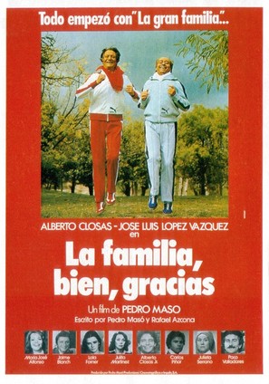 Familia, bien, gracias, La - Spanish Movie Poster (thumbnail)
