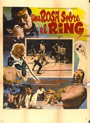 Una rosa sobre el ring - Mexican Movie Poster (thumbnail)