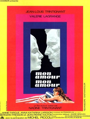 Mon amour, mon amour - French Movie Poster (thumbnail)