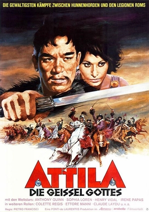 Attila - German Movie Poster (thumbnail)