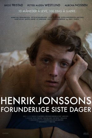 Henrik Jonssons forunderlige siste dager - Norwegian Movie Poster (thumbnail)