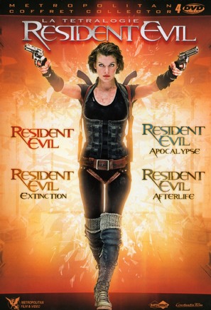 Resident Evil - French DVD movie cover (thumbnail)